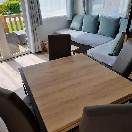 Mobil-home 3 ch 2 SdB 6 vélos piscine couverte lave vaisselle Litteau Esterno foto