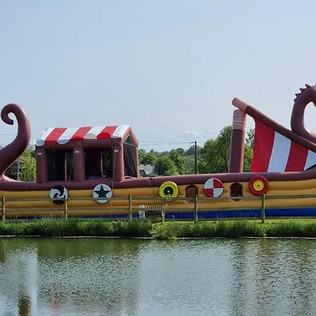 Mobil-home 3 ch 2 SdB 6 vélos piscine couverte lave vaisselle Litteau Esterno foto