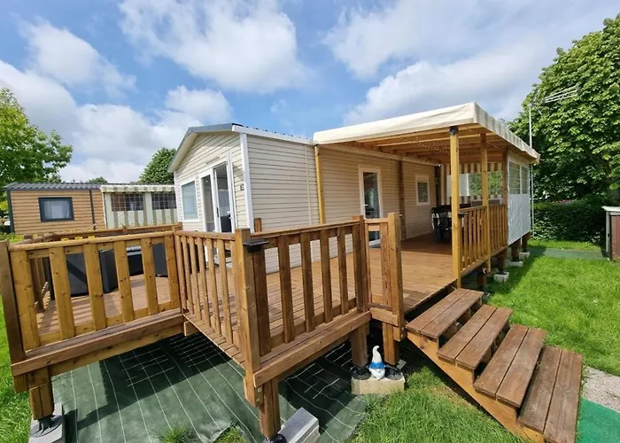 Mobil-Home 2023 Rapidhome Panorama 3 Chambres 6 Velos Lave-Vaisselle 2 Piscines Couvertes